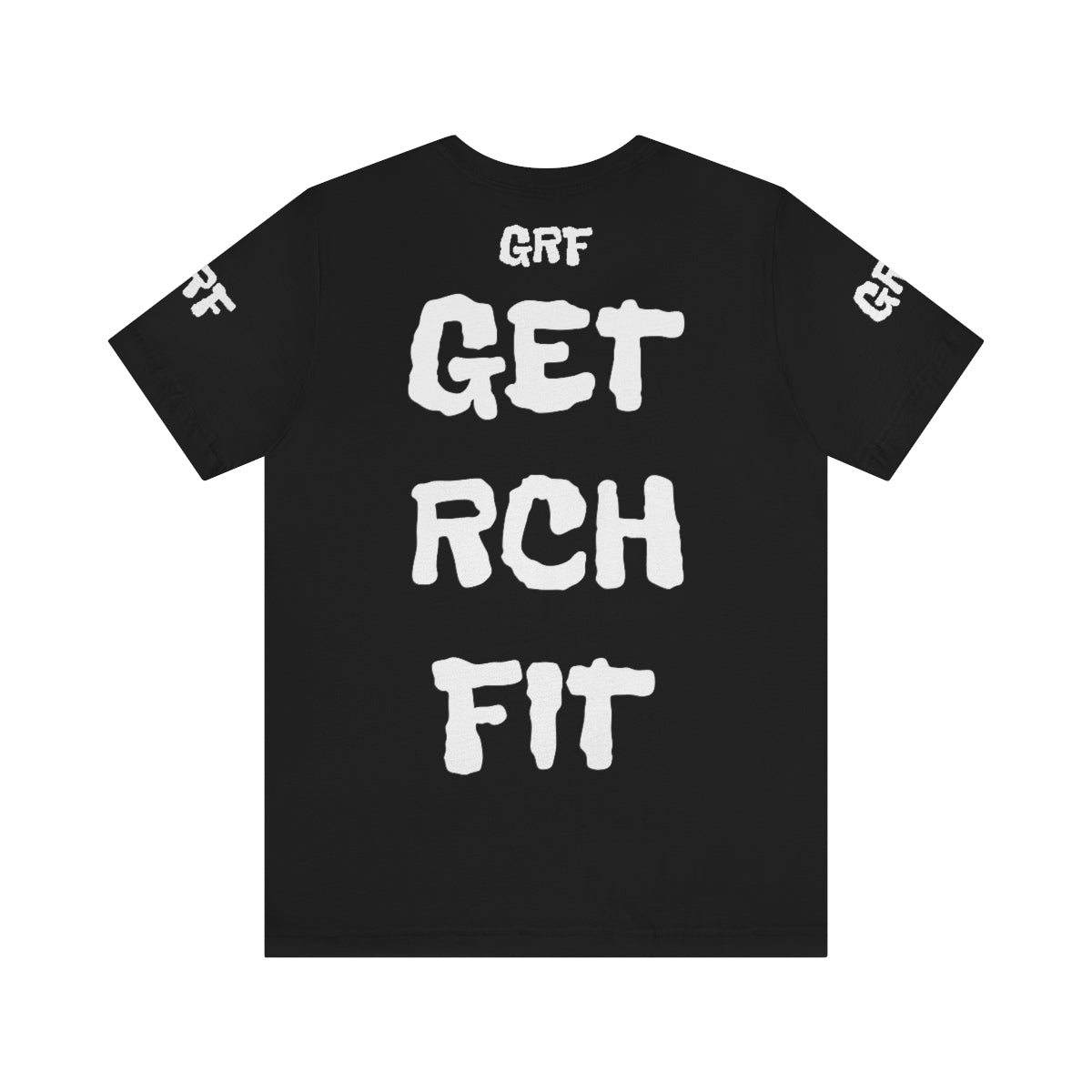 Unisex Jersey Black Short Sleeve GRF Tee