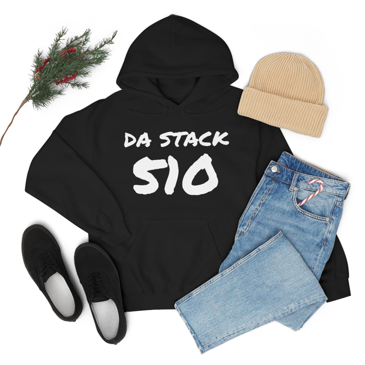 Unisex Heavy Blend™ "DA STACK" Hooded Sweatshirt