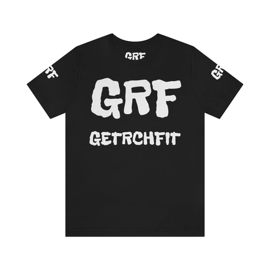 Unisex Jersey Black Short Sleeve GRF Tee